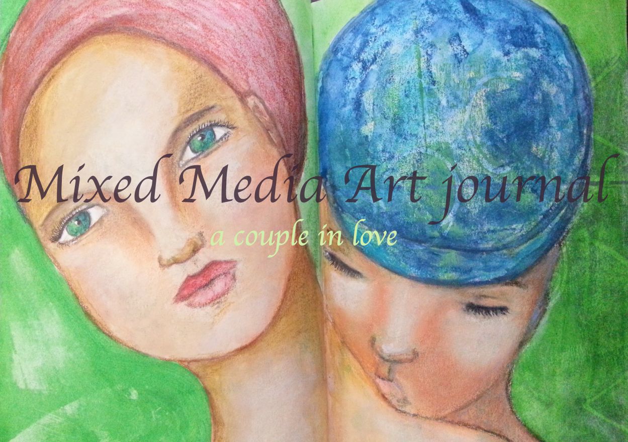 Couple in love Mixed media by Cristina Parus @ creativemag.ro