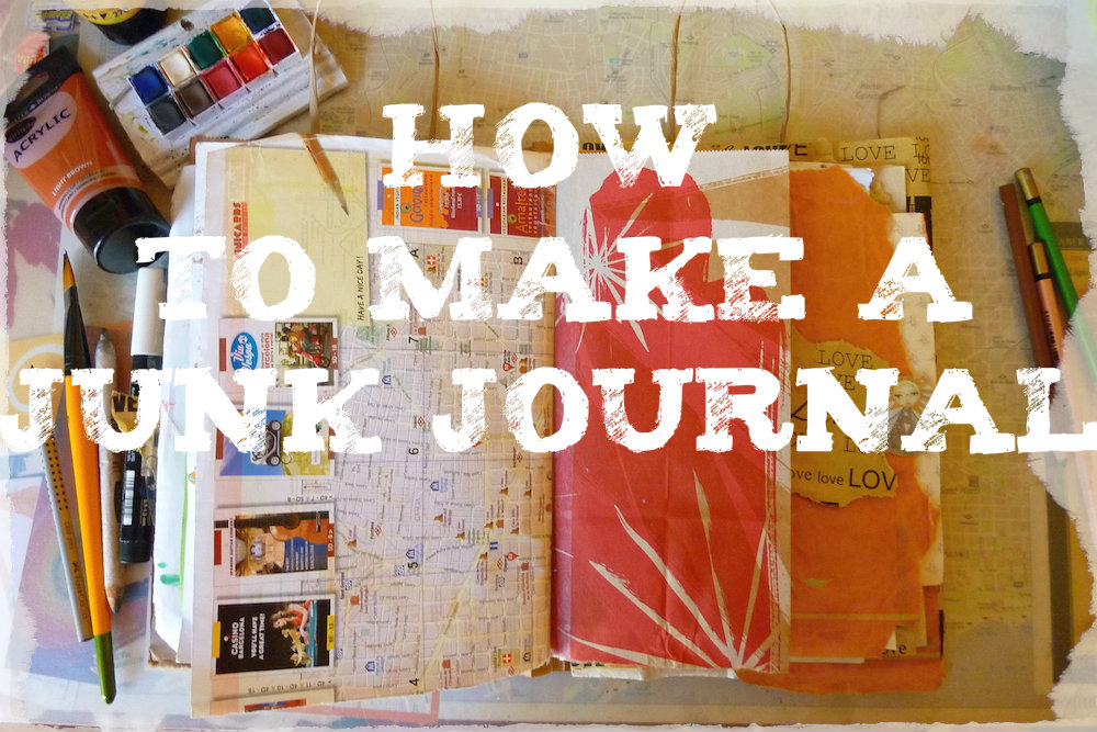 How to make a junk journal ---- by Cristina Parus @ creativemag.ro