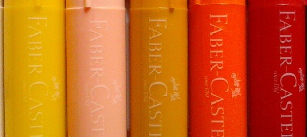 Art journaling 101: gel sticks de la Faber Castell
