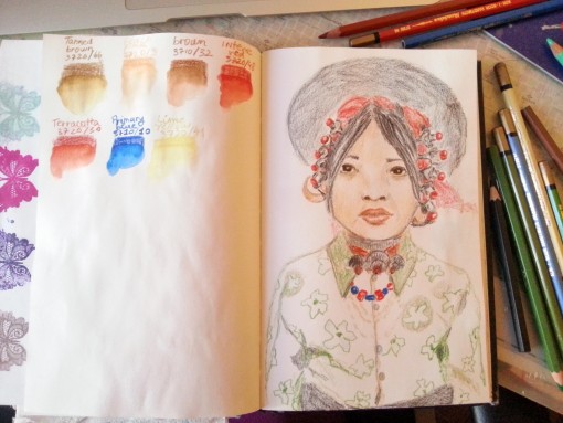 12/30 portrait challenge by Cristina Parus @ creativemag.ro