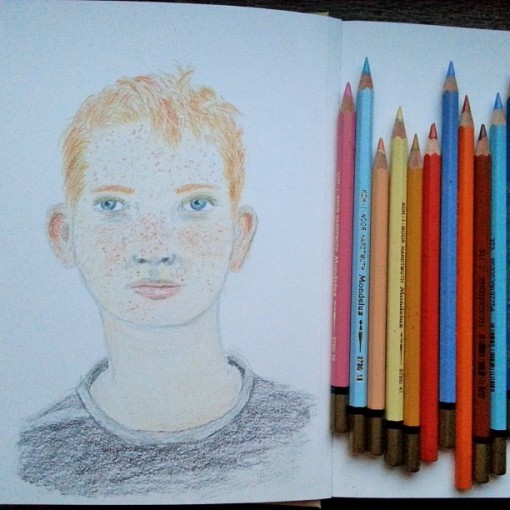 17/30 portrait challenge by Cristina Parus @ creativemag.ro