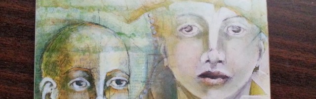 Mixed Media Portraits with Pam Carriker mini book review by Cristina Parus @ creativemag.ro