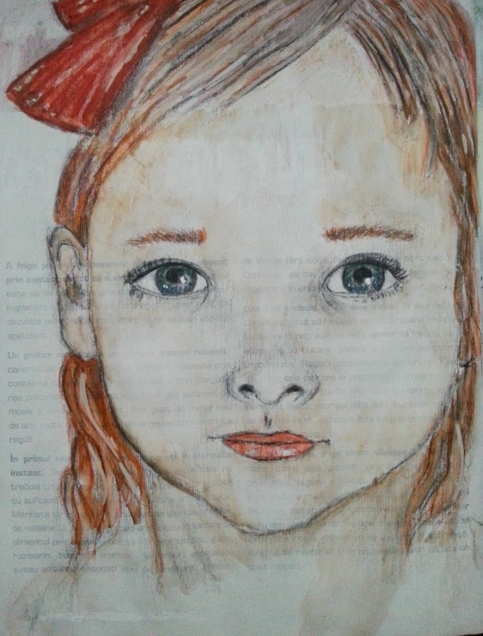 29 Faces September 2015 – Face #26 – little girl