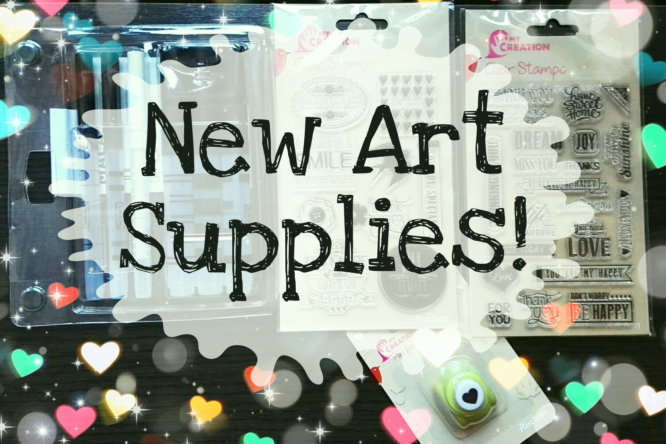 New Art Supplies by Cristina Parus @ creativemag.ro