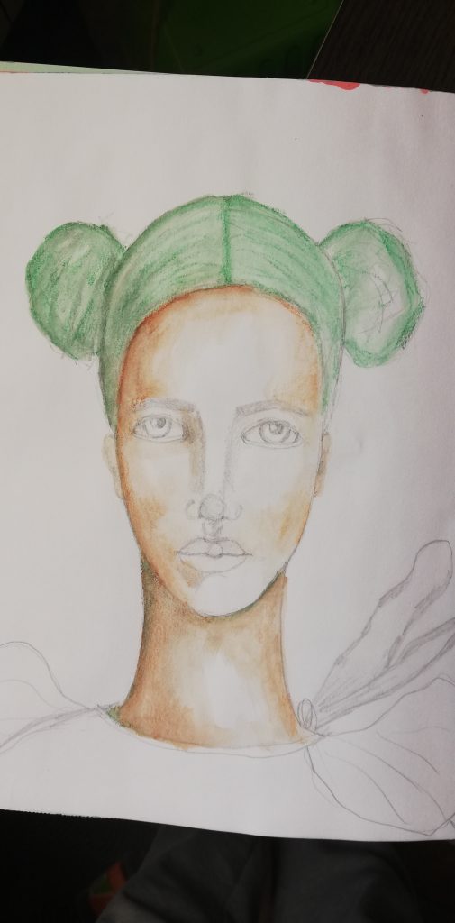 Transform your dreams in reality! Draw with me, sign up here: https://mixedmediaart.teachable.com/p/mixed-media-whimsical-faces