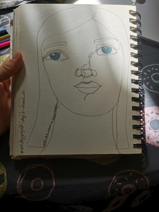 #100dayproject by Cristina Gabriela Panaet